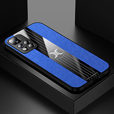 Funda Silicona Ultrafina Goma Carcasa X01L para Xiaomi Mi 11i 5G (2022) Azul