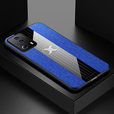 Funda Silicona Ultrafina Goma Carcasa X01L para Xiaomi Mi 12 Lite NE 5G Azul