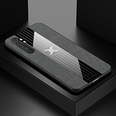 Funda Silicona Ultrafina Goma Carcasa X01L para Xiaomi Mi Note 10 Lite Gris