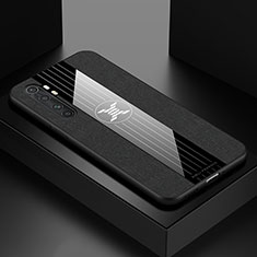 Funda Silicona Ultrafina Goma Carcasa X01L para Xiaomi Mi Note 10 Lite Negro