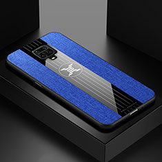 Funda Silicona Ultrafina Goma Carcasa X01L para Xiaomi Poco M2 Pro Azul