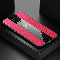 Funda Silicona Ultrafina Goma Carcasa X01L para Xiaomi Poco M2 Pro Rojo
