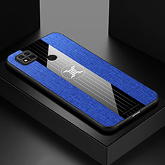 Funda Silicona Ultrafina Goma Carcasa X01L para Xiaomi Redmi 9 Activ Azul