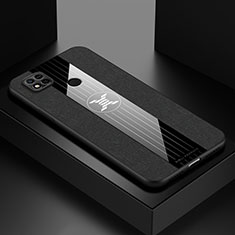 Funda Silicona Ultrafina Goma Carcasa X01L para Xiaomi Redmi 9 Activ Negro