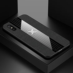 Funda Silicona Ultrafina Goma Carcasa X01L para Xiaomi Redmi 9i Negro