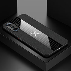 Funda Silicona Ultrafina Goma Carcasa X01L para Xiaomi Redmi K40 Gaming 5G Negro