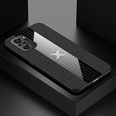 Funda Silicona Ultrafina Goma Carcasa X01L para Xiaomi Redmi Note 10 4G Negro
