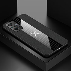 Funda Silicona Ultrafina Goma Carcasa X01L para Xiaomi Redmi Note 10 Pro 4G Negro