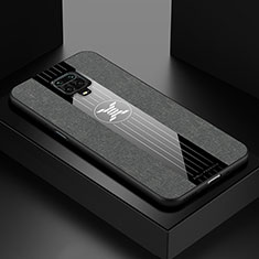 Funda Silicona Ultrafina Goma Carcasa X01L para Xiaomi Redmi Note 9 Pro Max Gris