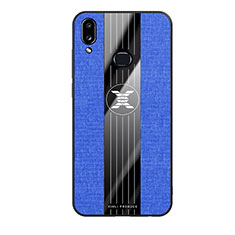 Funda Silicona Ultrafina Goma Carcasa X02L para Samsung Galaxy A10s Azul