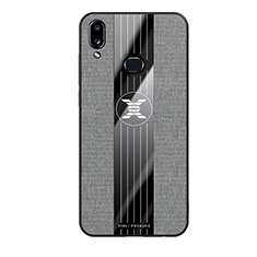 Funda Silicona Ultrafina Goma Carcasa X02L para Samsung Galaxy A10s Gris