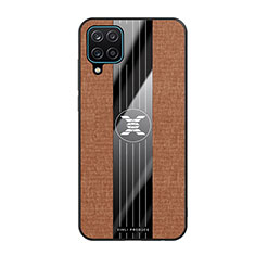 Funda Silicona Ultrafina Goma Carcasa X02L para Samsung Galaxy A12 5G Marron