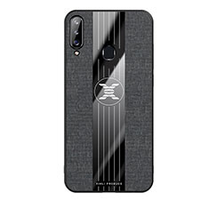 Funda Silicona Ultrafina Goma Carcasa X02L para Samsung Galaxy A20s Negro