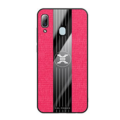 Funda Silicona Ultrafina Goma Carcasa X02L para Samsung Galaxy A30 Rojo