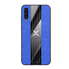 Funda Silicona Ultrafina Goma Carcasa X02L para Samsung Galaxy A30S Azul