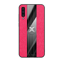 Funda Silicona Ultrafina Goma Carcasa X02L para Samsung Galaxy A30S Rojo