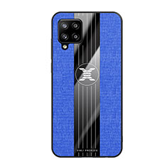 Funda Silicona Ultrafina Goma Carcasa X02L para Samsung Galaxy A42 5G Azul