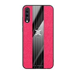 Funda Silicona Ultrafina Goma Carcasa X02L para Samsung Galaxy A70 Rojo