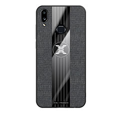 Funda Silicona Ultrafina Goma Carcasa X02L para Samsung Galaxy M01s Negro