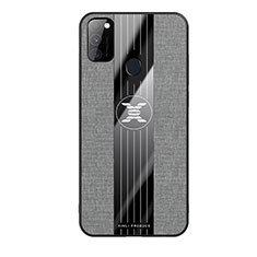 Funda Silicona Ultrafina Goma Carcasa X02L para Samsung Galaxy M21 Gris