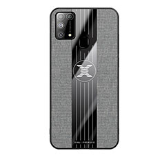 Funda Silicona Ultrafina Goma Carcasa X02L para Samsung Galaxy M21s Gris