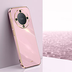 Funda Silicona Ultrafina Goma Carcasa XL1 para Huawei Honor X9a 5G Purpura Claro