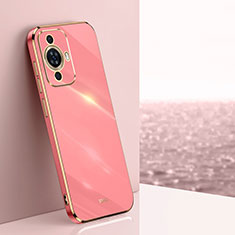 Funda Silicona Ultrafina Goma Carcasa XL1 para Huawei Nova 11 Ultra Rosa Roja