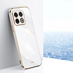 Funda Silicona Ultrafina Goma Carcasa XL1 para OnePlus Ace Pro 5G Blanco