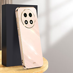 Funda Silicona Ultrafina Goma Carcasa XL1 para Oppo A2 Pro 5G Oro Rosa