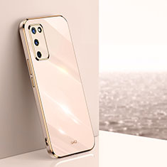 Funda Silicona Ultrafina Goma Carcasa XL1 para Oppo A53s 5G Oro