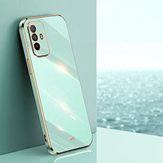 Funda Silicona Ultrafina Goma Carcasa XL1 para Oppo F19 Pro+ Plus 5G Verde