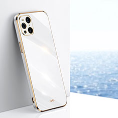 Funda Silicona Ultrafina Goma Carcasa XL1 para Oppo Find X3 Pro 5G Blanco