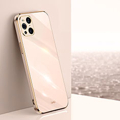 Funda Silicona Ultrafina Goma Carcasa XL1 para Oppo Find X3 Pro 5G Oro