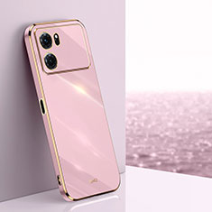 Funda Silicona Ultrafina Goma Carcasa XL1 para Oppo K10 5G Rosa