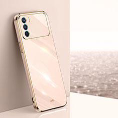 Funda Silicona Ultrafina Goma Carcasa XL1 para Oppo K9 Pro 5G Oro