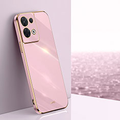 Funda Silicona Ultrafina Goma Carcasa XL1 para Oppo Reno8 Pro 5G Rosa