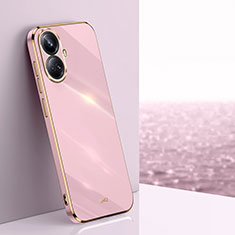 Funda Silicona Ultrafina Goma Carcasa XL1 para Realme 10 Pro+ Plus 5G Purpura Claro