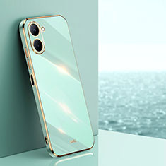 Funda Silicona Ultrafina Goma Carcasa XL1 para Realme C33 (2023) Verde