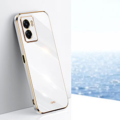 Funda Silicona Ultrafina Goma Carcasa XL1 para Realme Q5i 5G Blanco