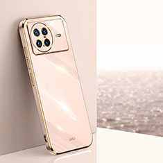 Funda Silicona Ultrafina Goma Carcasa XL1 para Vivo X Note Oro