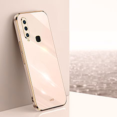 Funda Silicona Ultrafina Goma Carcasa XL1 para Vivo Y11 Oro