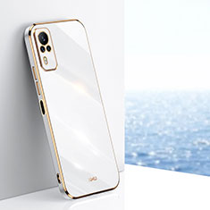 Funda Silicona Ultrafina Goma Carcasa XL1 para Vivo Y31 (2021) Blanco