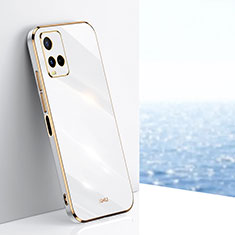 Funda Silicona Ultrafina Goma Carcasa XL1 para Vivo Y33s Blanco