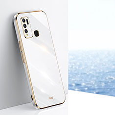 Funda Silicona Ultrafina Goma Carcasa XL1 para Vivo Y50 Blanco