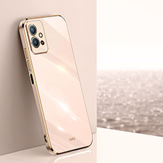 Funda Silicona Ultrafina Goma Carcasa XL1 para Vivo Y52t 5G Oro