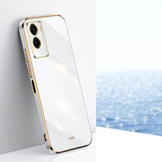 Funda Silicona Ultrafina Goma Carcasa XL1 para Vivo Y55s (2021) Blanco