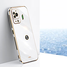 Funda Silicona Ultrafina Goma Carcasa XL1 para Xiaomi Black Shark 5 Pro 5G Blanco