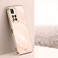 Funda Silicona Ultrafina Goma Carcasa XL1 para Xiaomi Mi 11i 5G (2022) Oro