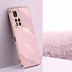 Funda Silicona Ultrafina Goma Carcasa XL1 para Xiaomi Mi 11i 5G (2022) Rosa