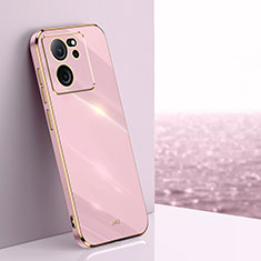 Funda Silicona Ultrafina Goma Carcasa XL1 para Xiaomi Mi 13T 5G Purpura Claro